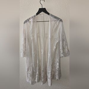 Elegant Sheer Lace Top